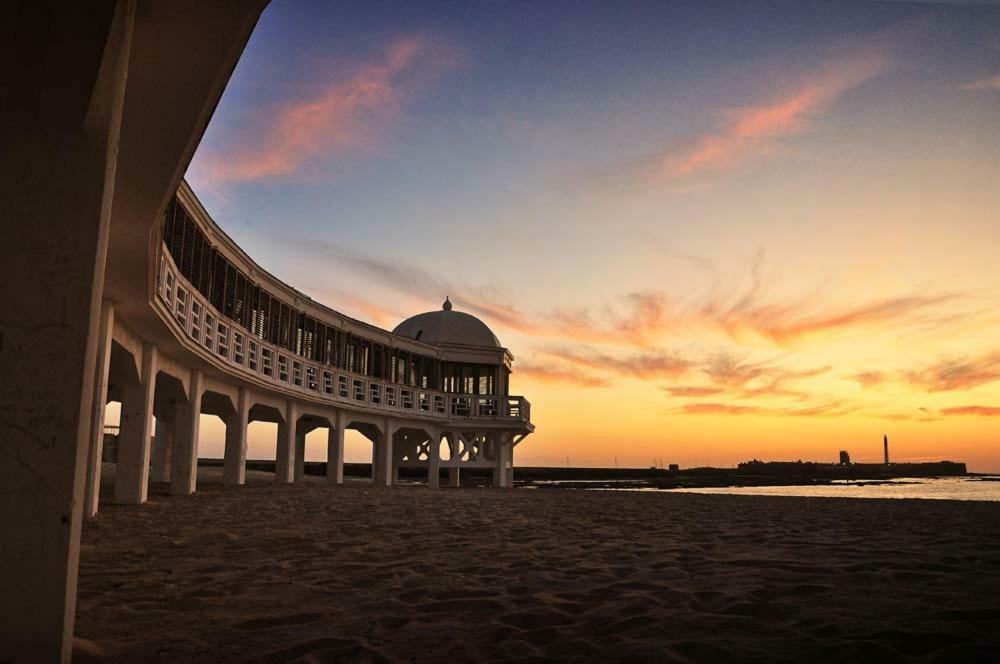 Appartamento Ático Cadiz al lado playa la Caleta Esterno foto